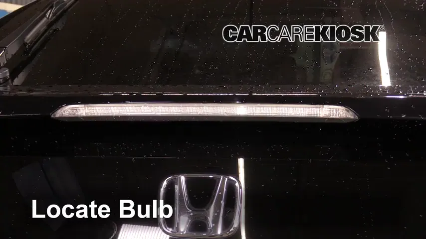 2011 Honda Accord Crosstour EX-L 3.5L V6 Éclairage Feu de freinage central (remplacer l'ampoule)